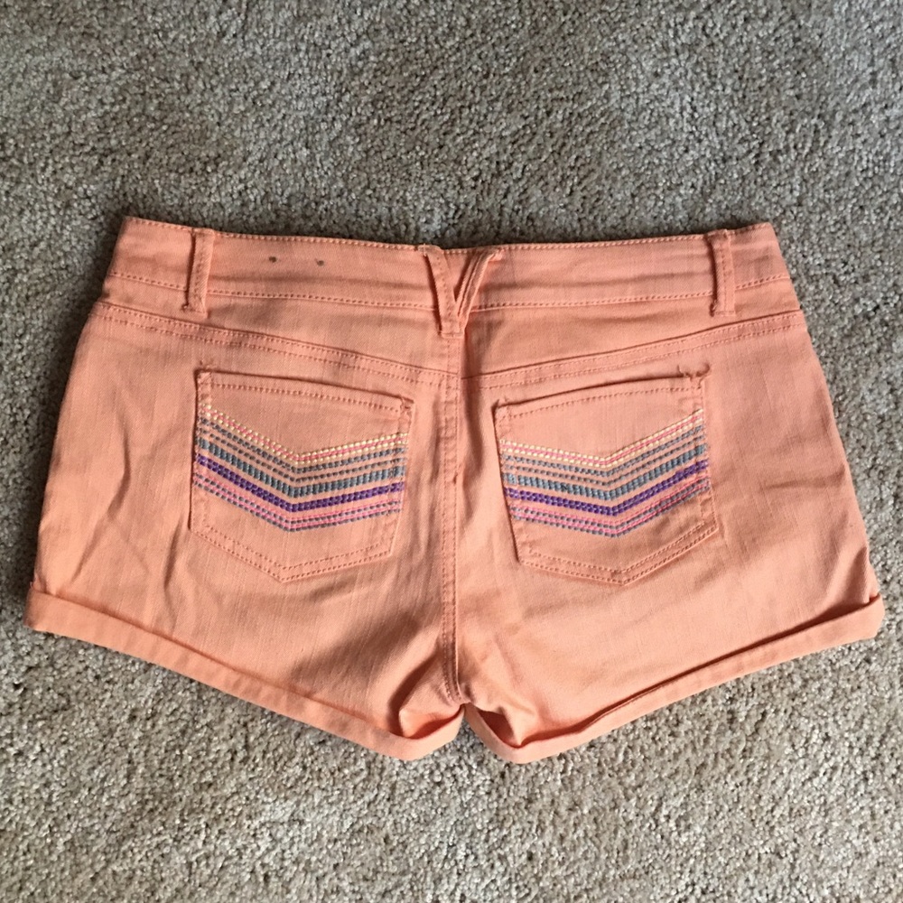 Mossimo - Orange Shorts w/ pocket detail